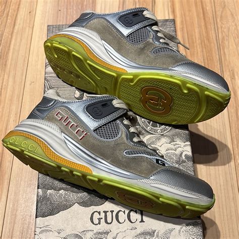 gucci ultrapace silver|Gucci Ultrapace Sneaker .